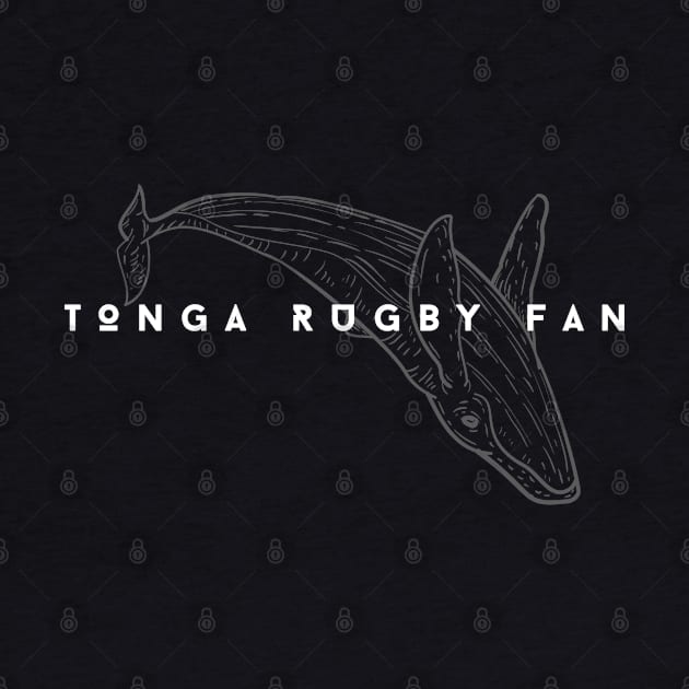 Minimalist Rugby #019 - Tonga Rugby Fan by SYDL